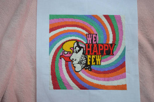 We Happy Few Cross Stitch