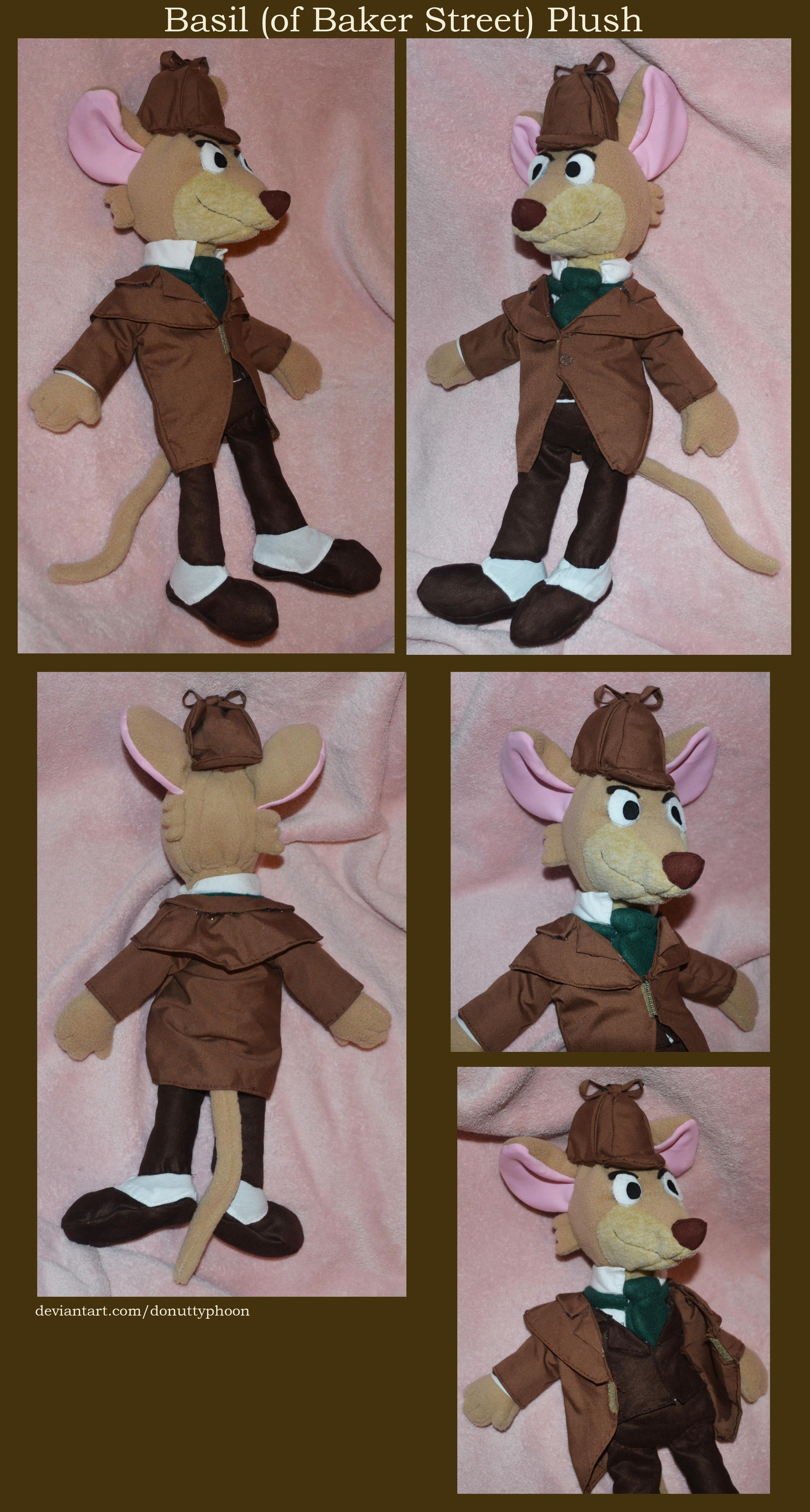 Basil (of Baker Street) Plush by DonutTyphoon on DeviantArt