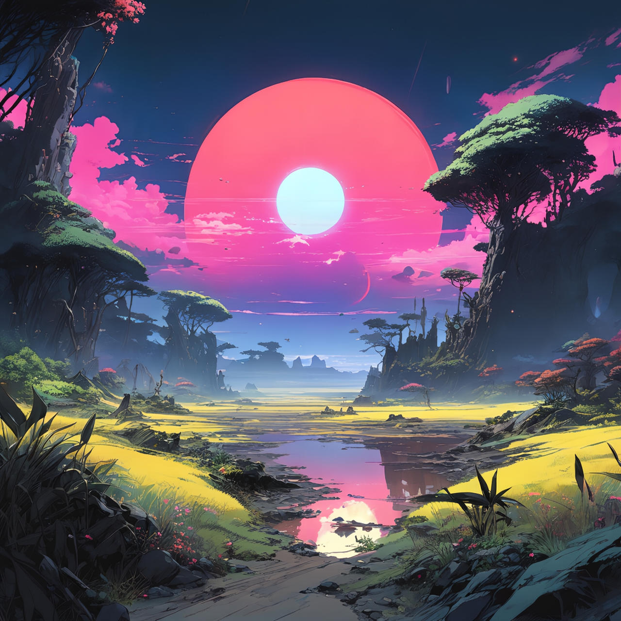 World Impression Ines Alien world impressions by DigitalDori on DeviantArt