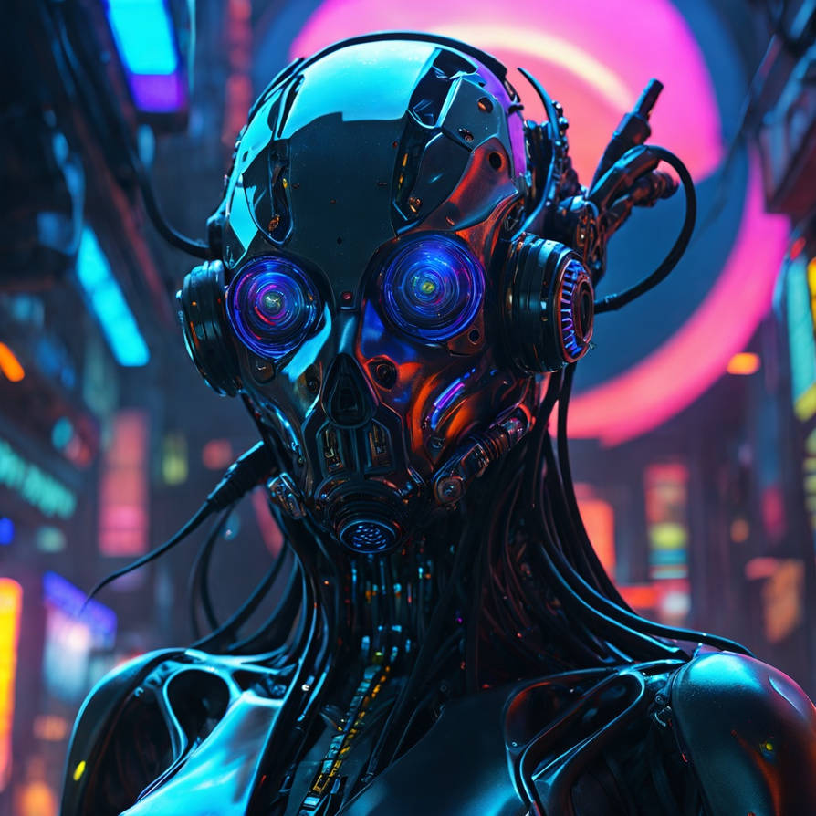 Terrifying machine being by DigitalDori on DeviantArt