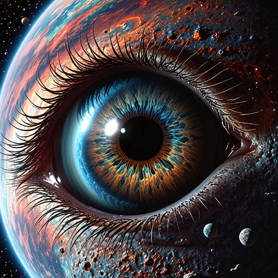 Eye Computer Planet An eye planet by DigitalDori on DeviantArt