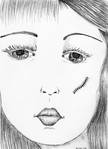 Scarred Girl by ClaireJones
