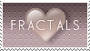 Fractals Love Stamp