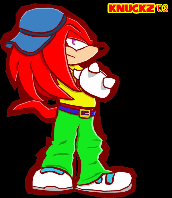 Knucks Rapper Drawing Knuckles rap by Knuckz on DeviantArt