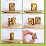 Miniature book box, Key of Tales