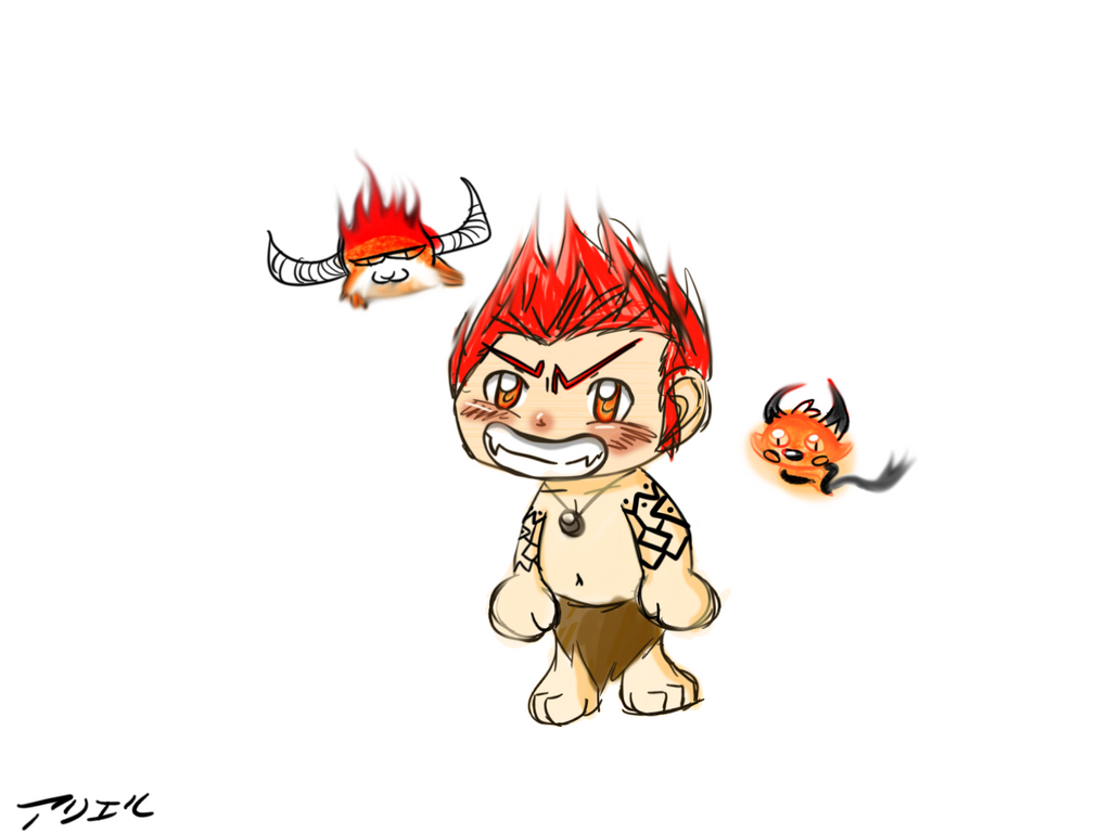 Chibi Fire Icon Fire chibi by Jumble-Cube on DeviantArt
