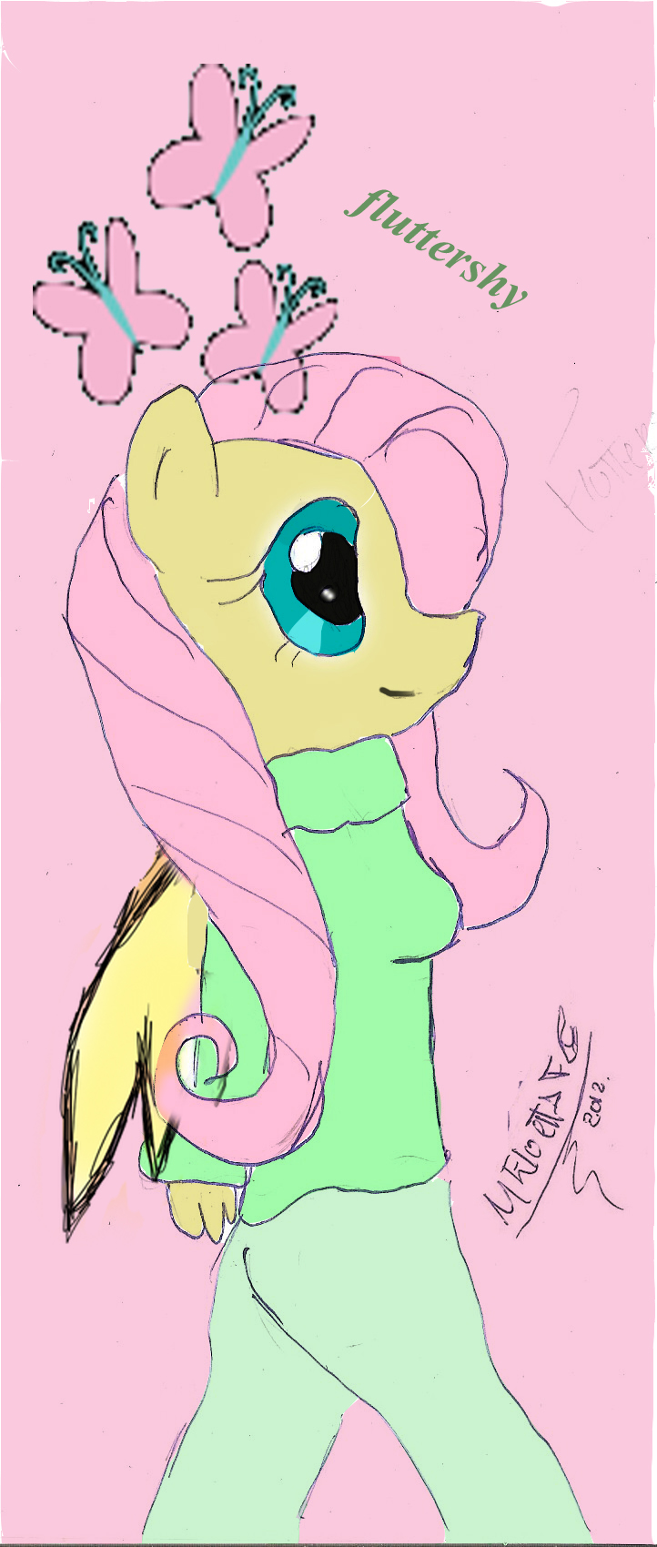 mlp fim-fluttershy by meloettafg on DeviantArt
