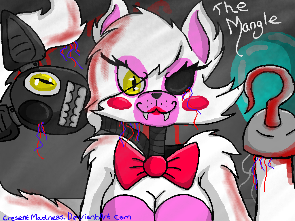 FNAF: Mangle / Gijinka version【speedpaint】 