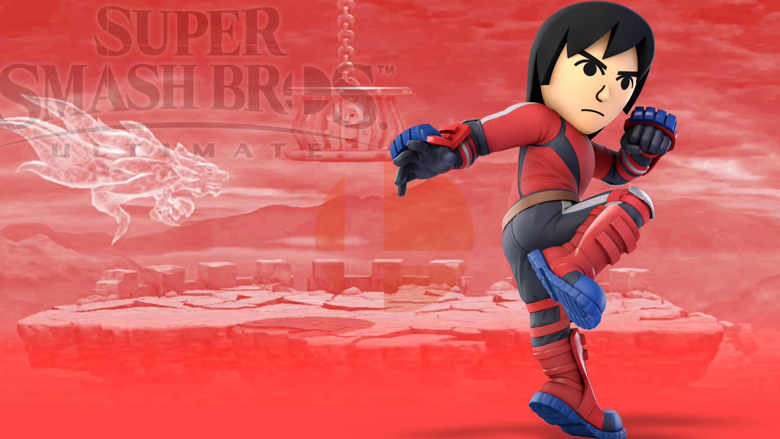 Smash Bros Ultimate Mii Brawler MFTZTR
