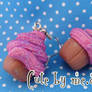 cupcake earrings