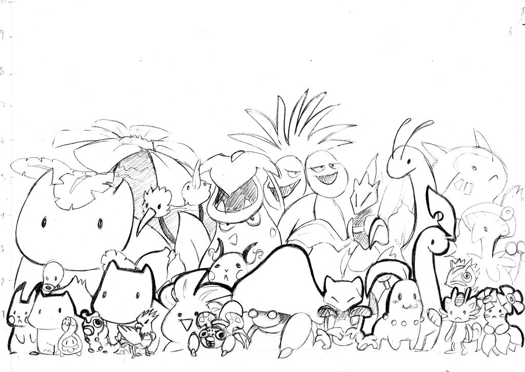 Pokemon Size Chart by TamilaB on DeviantArt