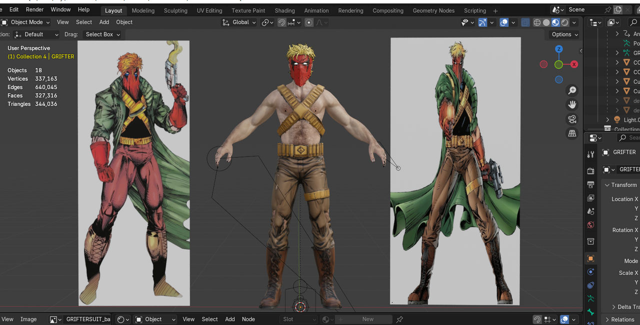 Training Grifter Texture Grifter Creation Behind The Scenes Testing #2 by XgeneMODELS on DeviantArt