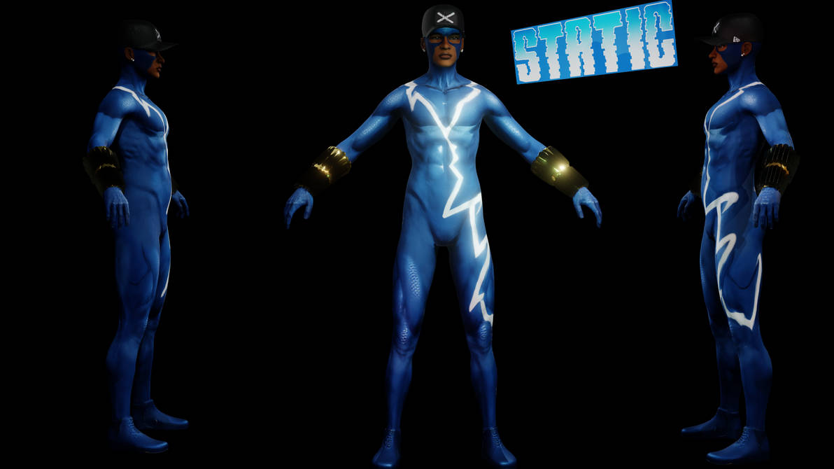 Static Team Deviantart STATIC 1993 a.k.a. STATIC SHOCK AVAILABLE NOW by XgeneMODELS on DeviantArt