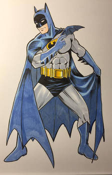 Batman in color