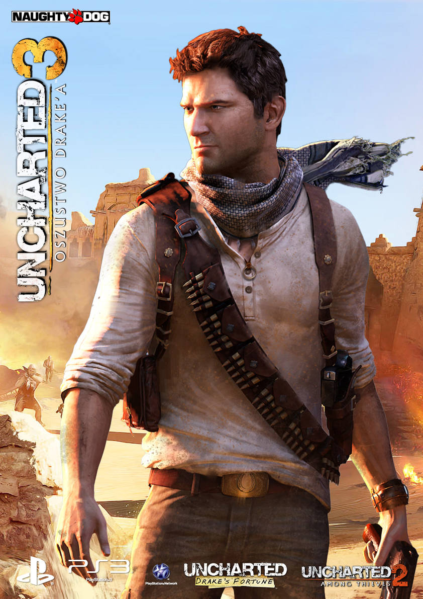Uncharted 3: Drake's Deception Xbox 360 Cover by RuthlessGuide1468 on  DeviantArt