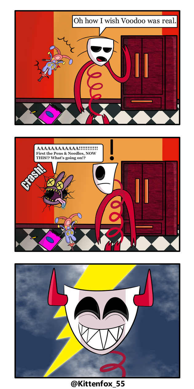 Tadc Gangle Rage TADC Gangle's revenge by Kitty-cat-Fox on DeviantArt