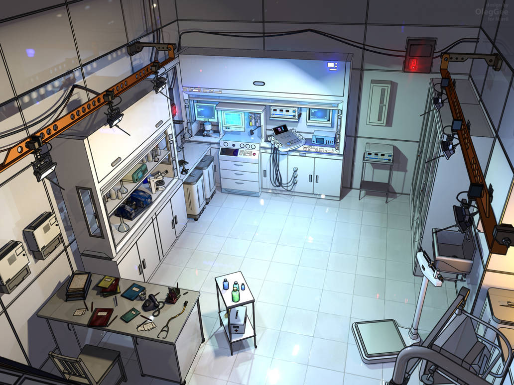 Underground Base Med Labs 04 by z-Gen on DeviantArt