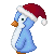 Penguin xmas icon