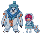 Frostfire Annie pixel