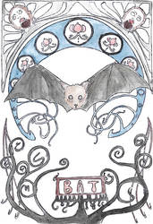 Art Nouveau Bat