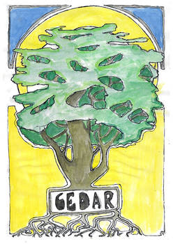 Art Nouveau Cedar