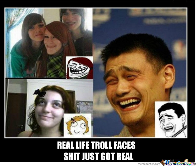 real troll face guy
