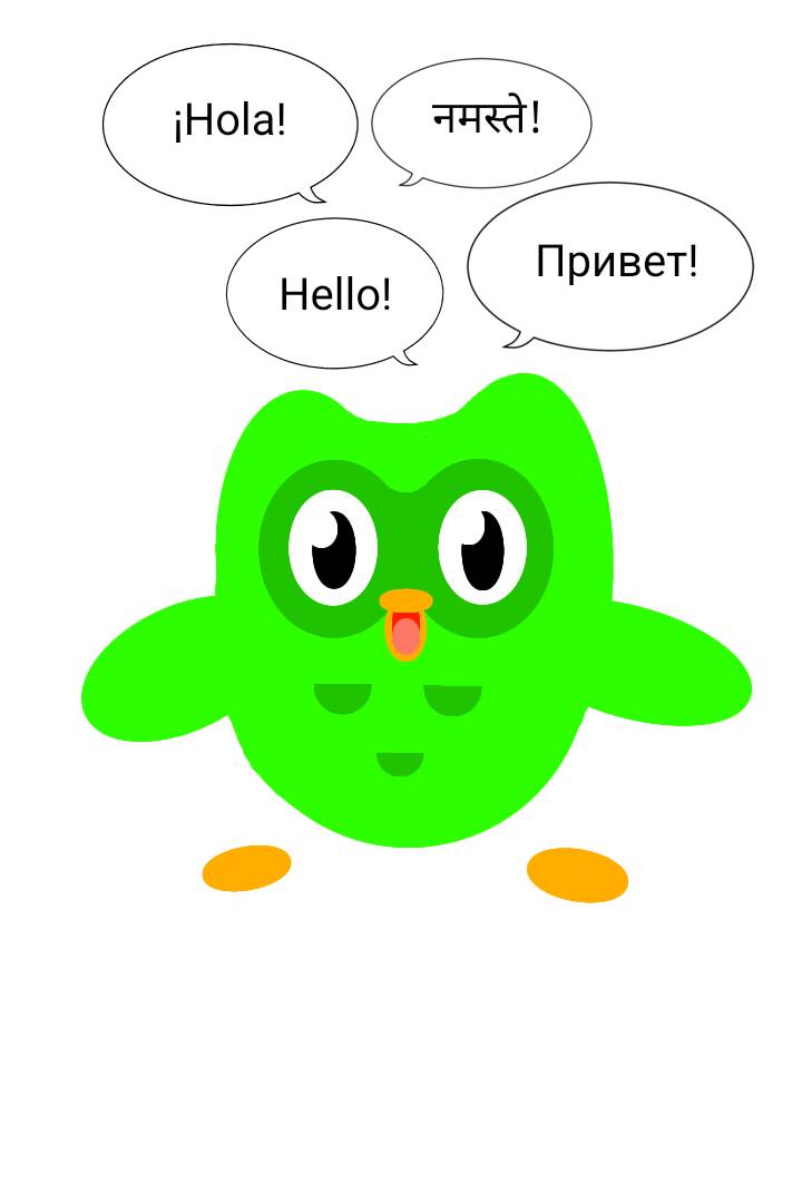 My Cute Duolingo by ArtKing88 on DeviantArt