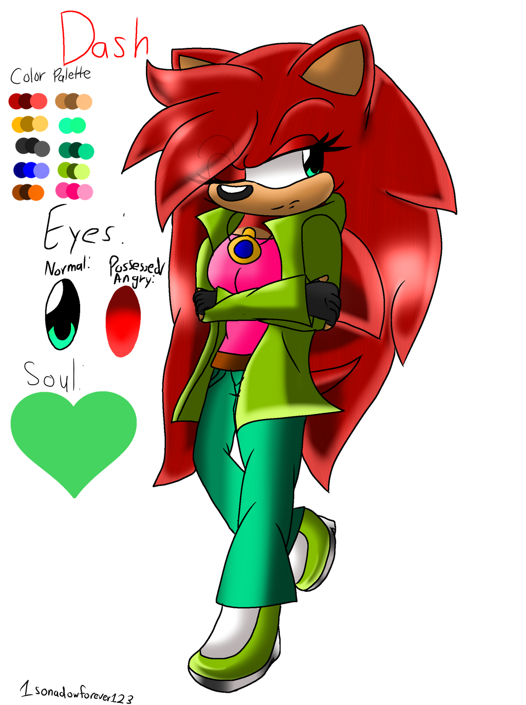 Dash The Rabbit Deviantart Dash the Hedgehog by Mobian-Gamer on DeviantArt