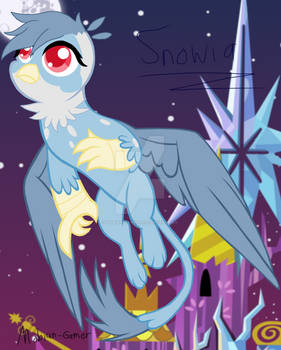 Snowia the griffon (New MLP OC)