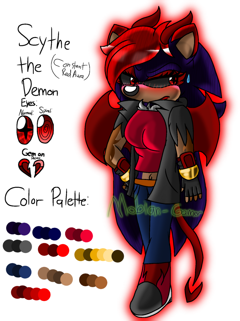 Scythe's Reference by Mobian-Gamer on DeviantArt