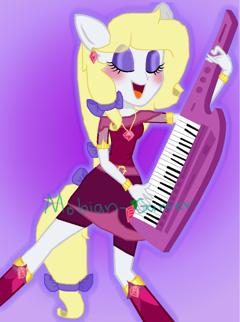 EQG NG Crystal Apple's Keytar (Magicverse) by Mobian-Gamer on DeviantArt