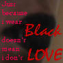 Black Love Icon I  _don't ask_