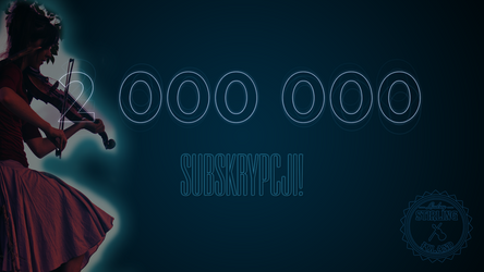 Lindsey Stirling's 2 000 000 subs art