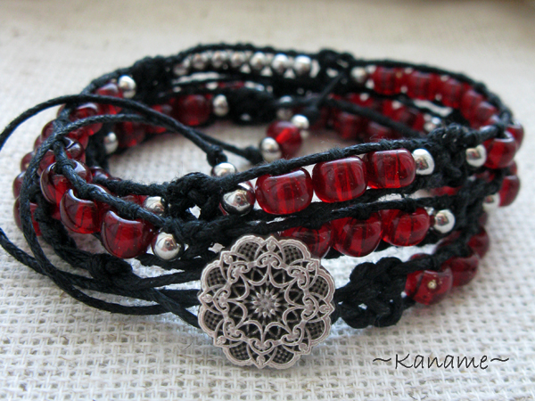 Garnet bracelet