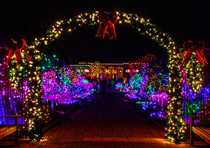 Christmas Arch by SerenAletheia