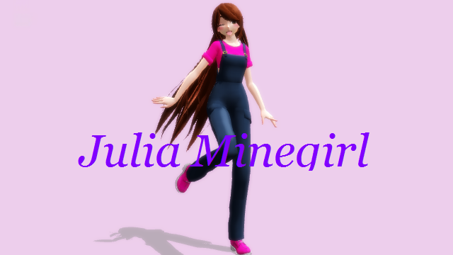 MMD Julia Minegirl by EvilAleFace on DeviantArt