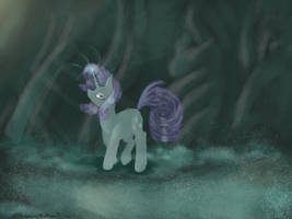 Rarity and the Lighty sparkle river