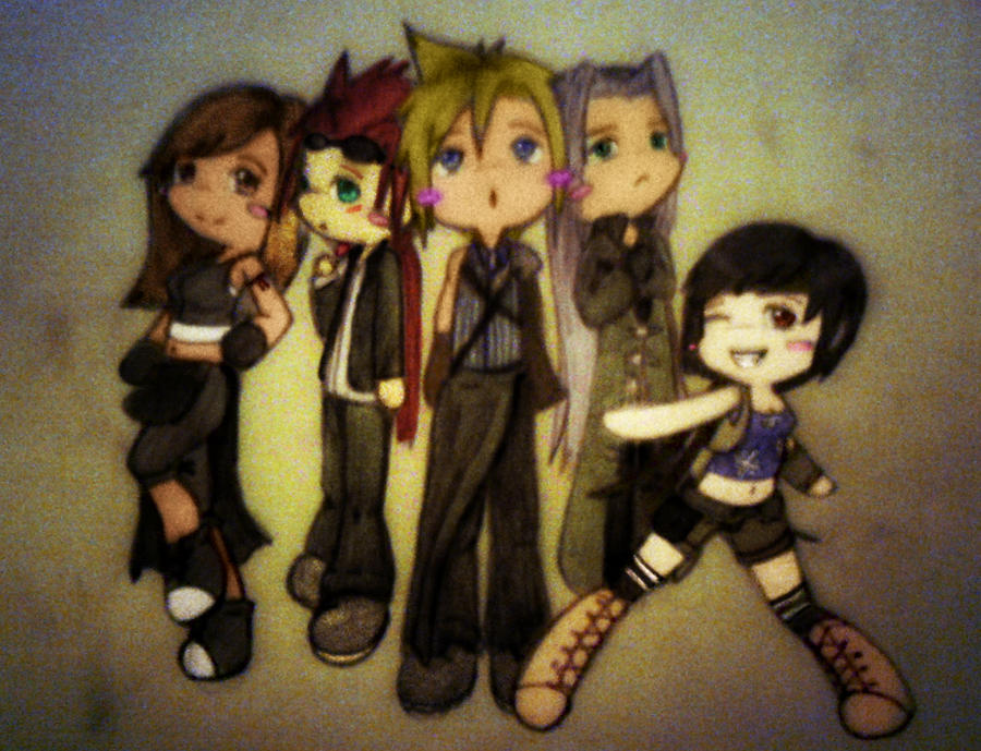 Final Fantasy 7 Chibis