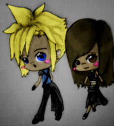 Cloud x Tifa