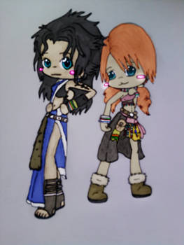 Fang and Vanille - FF13