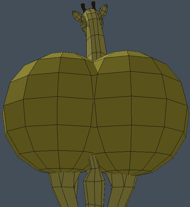 Giraffe Butt 2 by DayTimeArts on DeviantArt