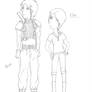 Aero and Elsa Character Design