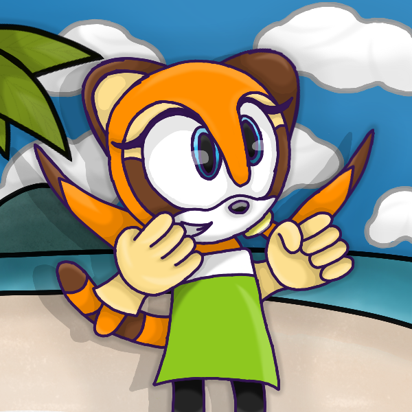 Rezo The Racoon Marine The Racoon at Beach by 33pandaGamer on DeviantArt