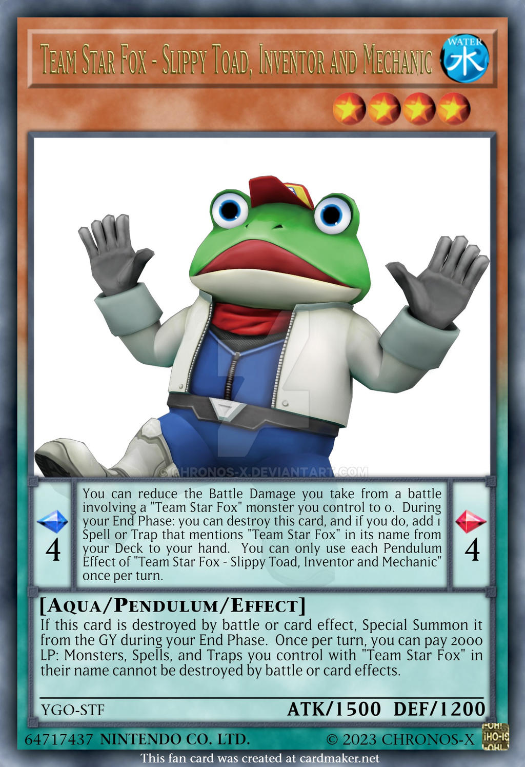 Team Star Fox - Slippy Toad, Inventor and Mechanic by Chronos-X on ...