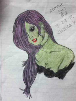 zombie pin up