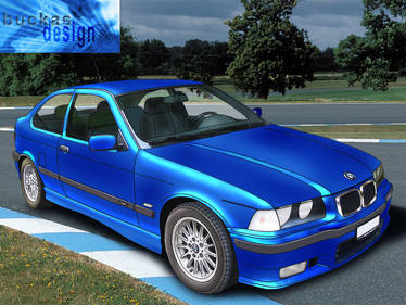 BMW 325ti compact toon