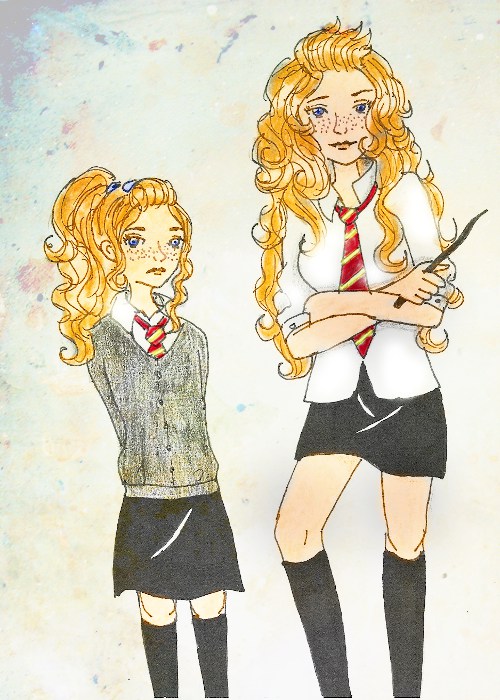 Small and teen Rose Weasley