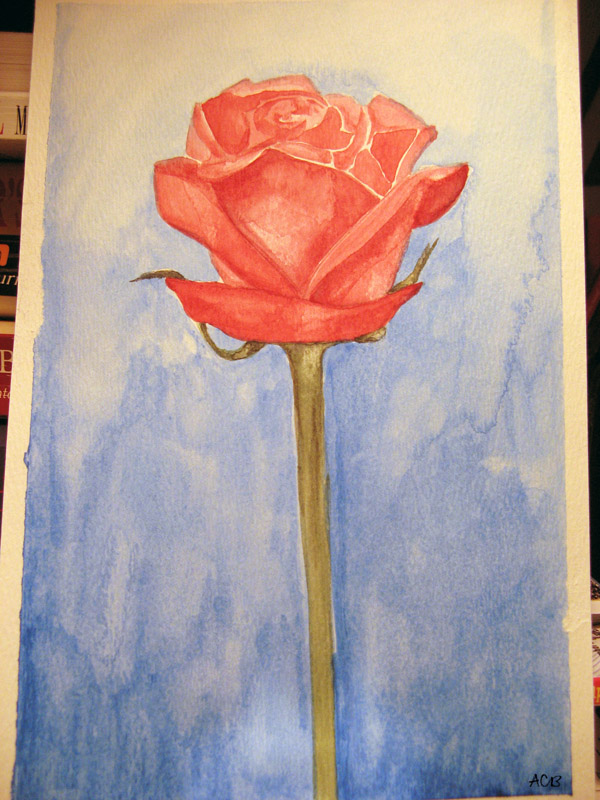 Watercolor Flower III