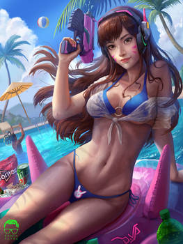 D.va Summer Version