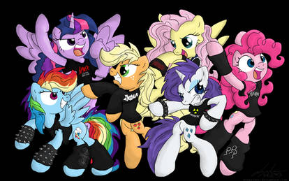 Mane Six Mosh Pit